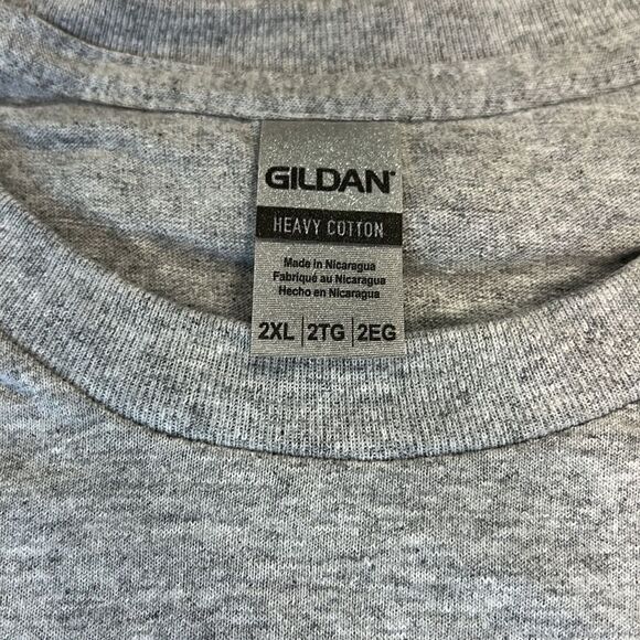 Best Cat Dad Ever Just Ask Bagheera Men’s Grey Short Sleeve Graphic Tee Size XXL - Picture 4 of 4